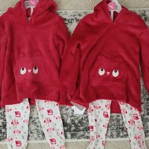 One 3t Owel Sweatshirt set